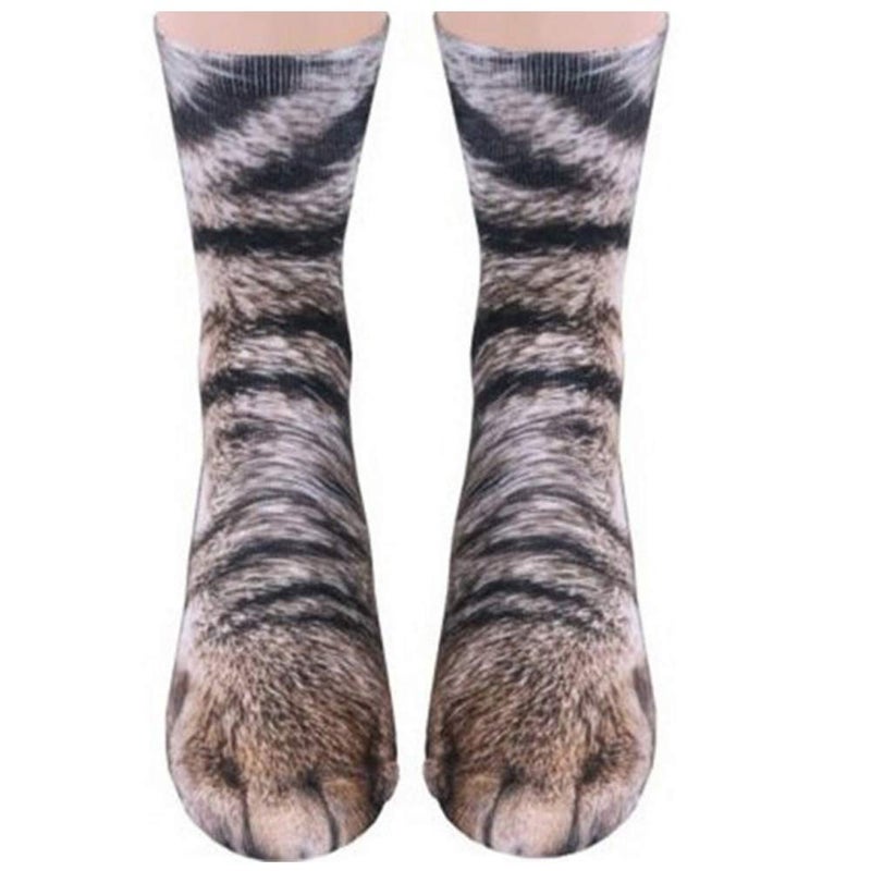 NDLBS White Elephant Gifts for Adults Women Men Teens Funny Gag Gifts Animal Paw Socks Christmas Essentials Stocking Stuffers for Adult Women Men Teens - Image 1